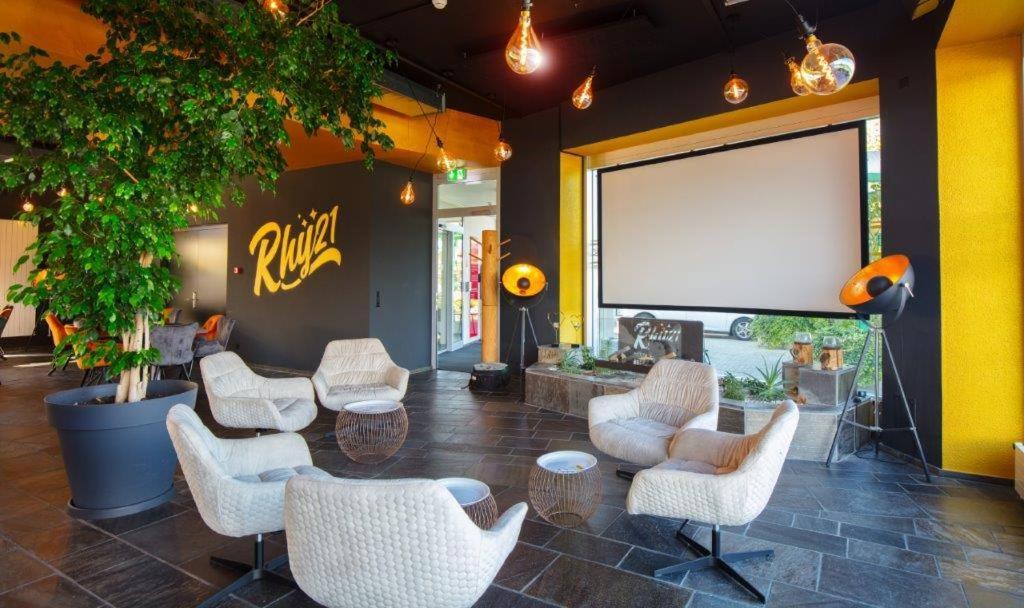 Hotel Restaurant Rhy Oberriet Dış mekan fotoğraf